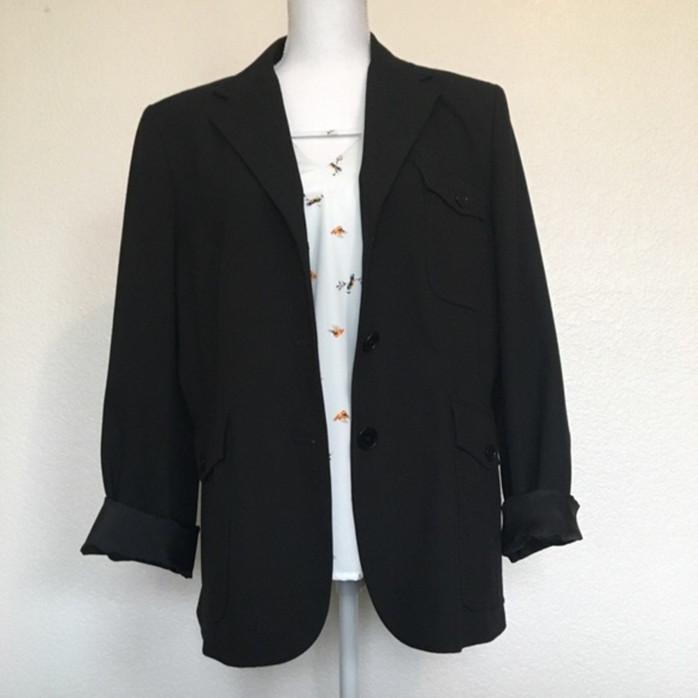 Lauren Ralph Lauren Black Blazer - Picture 1 of 7